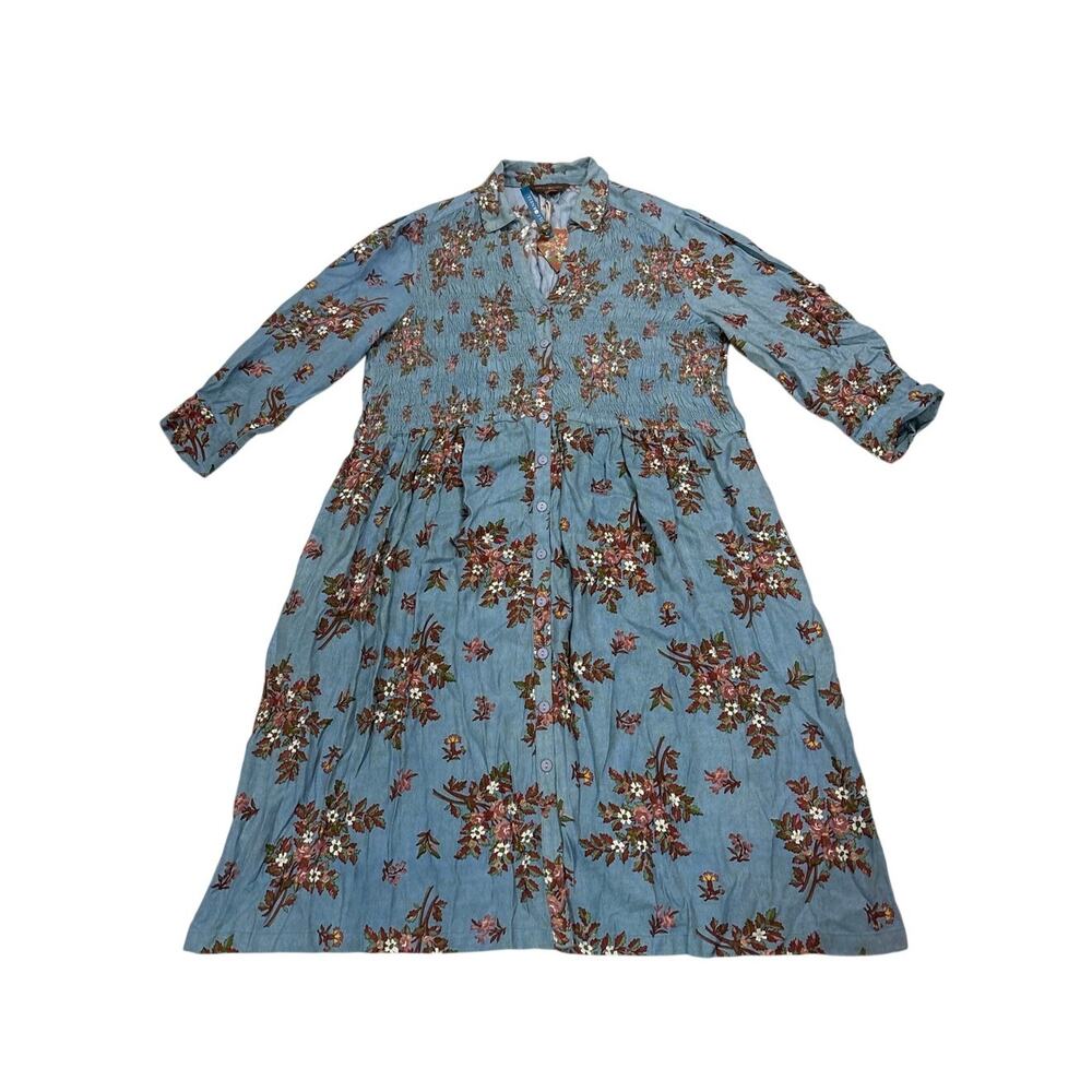 NWT April Cornell Women’s Small Floral Dress Cottage Core Romantic Trad Wife